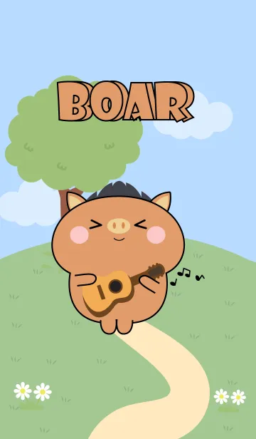 [LINE着せ替え] Love Emotions Boar Theme (JP)の画像1