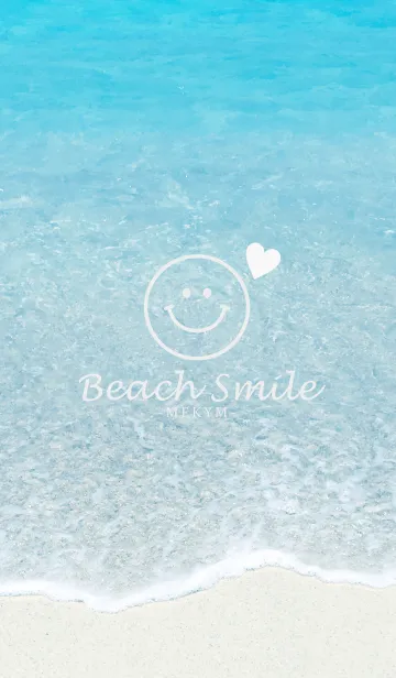 [LINE着せ替え] - Love Beach Smile - MEKYM 39の画像1