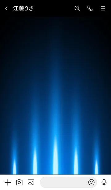 [LINE着せ替え] ROYAL BLUE LIGHT 2の画像3