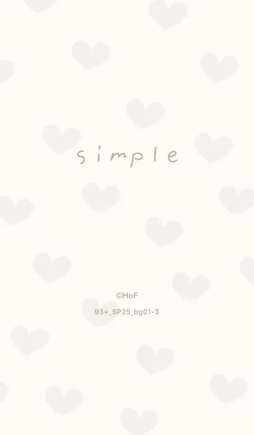 [LINE着せ替え] 93+25_ベージュ1-3の画像1