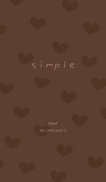 [LINE着せ替え] 93+25_ブラウン1-3の画像1