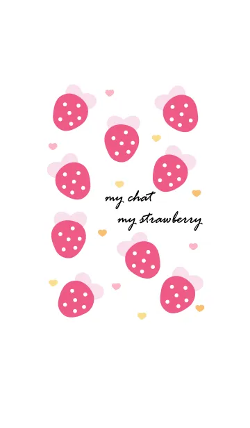 [LINE着せ替え] lovely strawberry 59 ^^の画像1