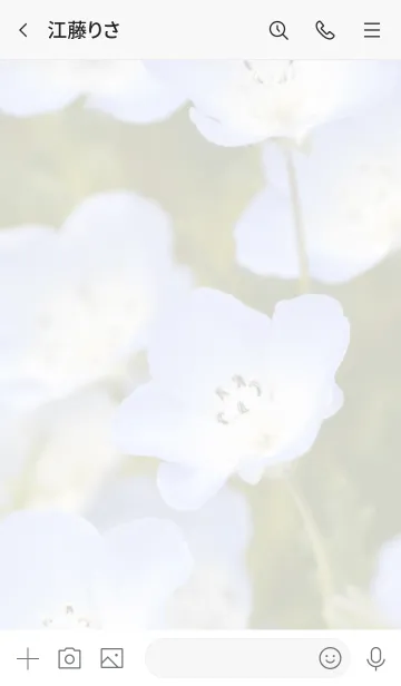 [LINE着せ替え] 花のきせかえ46の画像3