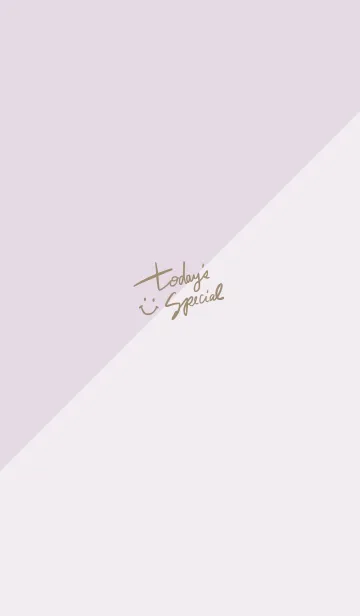 [LINE着せ替え] 2色半分 パープル2の画像1