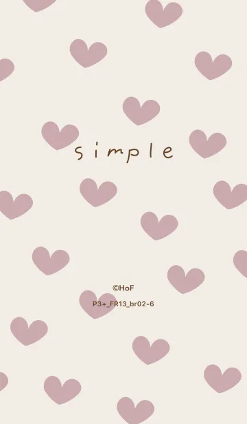 [LINE着せ替え] P3+13_ピンク2 ブラウン2-6の画像1