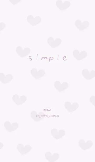 [LINE着せ替え] E3_26_パープル3-3の画像1