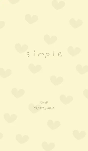 [LINE着せ替え] E3_26_イエロー2-3の画像1