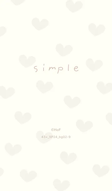 [LINE着せ替え] 43+24_ベージュ2-9の画像1