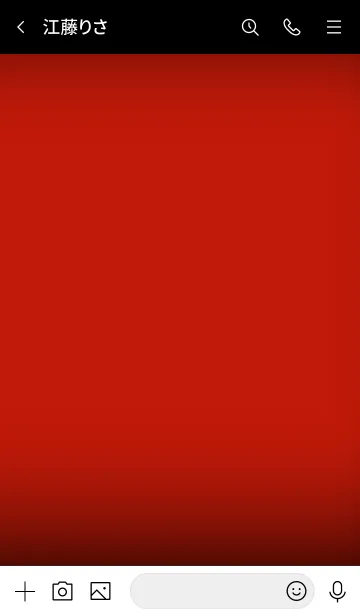 [LINE着せ替え] Chilli Red And Black Vr.4 (JP)の画像3