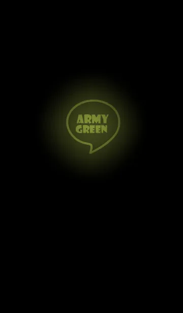 [LINE着せ替え] Army Green Neon Theme Vr.4 (JP)の画像1