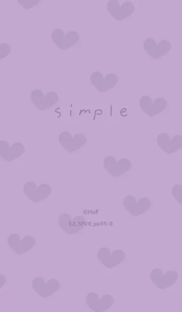 [LINE着せ替え] E3_26_パープル5-9の画像1