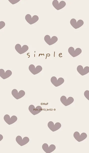 [LINE着せ替え] P3+13_ショコラ ブラウン2-9の画像1