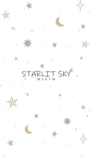 [LINE着せ替え] SIMPLE STARLIT SKY - MEKYM - 29の画像1