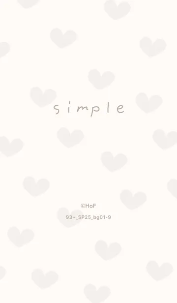 [LINE着せ替え] 93+25_ベージュ1-9の画像1