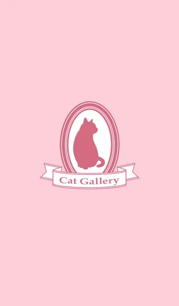 [LINE着せ替え] Cat Gallery【Pink】の画像1