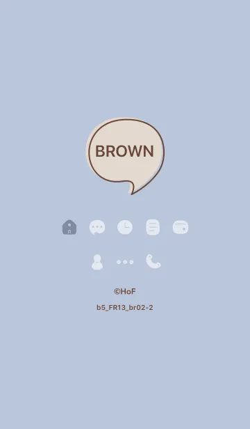[LINE着せ替え] b5_13_ホワイトアッシュ ブラウン2-2の画像1