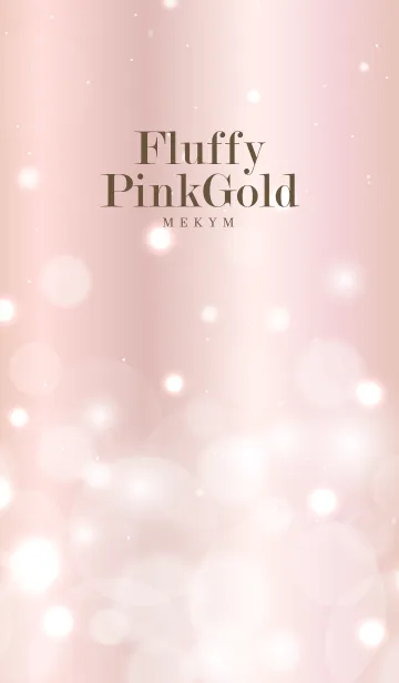 - Fluffy Pink Gold - MEKYM 15の着せ替えメイン画像