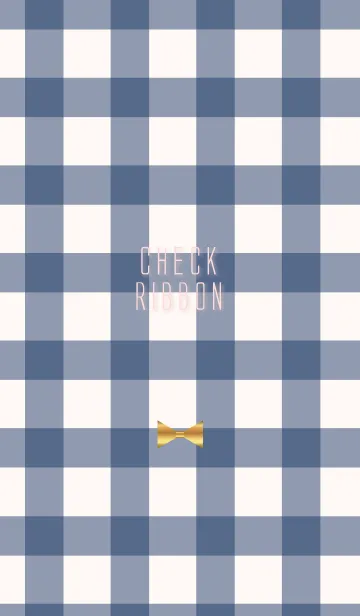 [LINE着せ替え] Check Ribbon 3の画像1