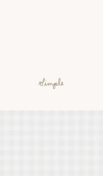 [LINE着せ替え] 無地ギンガムチェック グレー5の画像1