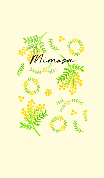 [LINE着せ替え] ミモザ 1の画像1