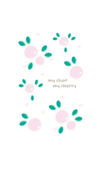 [LINE着せ替え] My chat my cherry 50の画像1