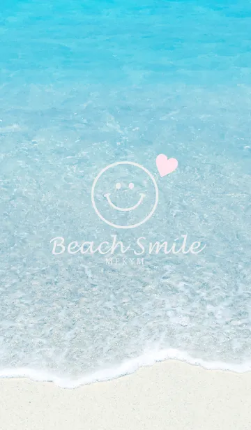 [LINE着せ替え] - Love Beach Smile - MEKYM 40の画像1