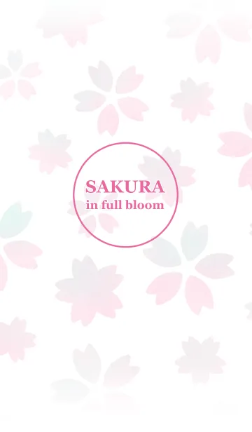 [LINE着せ替え] SAKURA in full bloomの画像1