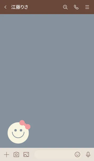 [LINE着せ替え] Simple Smile..14の画像3