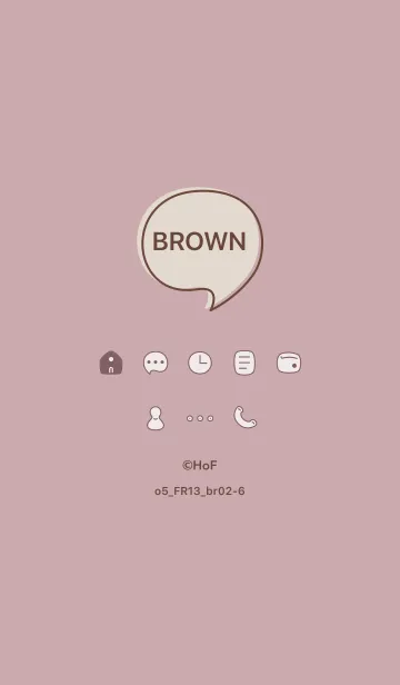 [LINE着せ替え] o5_13_ピンク2 ブラウン2-6の画像1