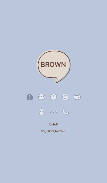 [LINE着せ替え] b5_13_ホワイトアッシュ ブラウン2-3の画像1