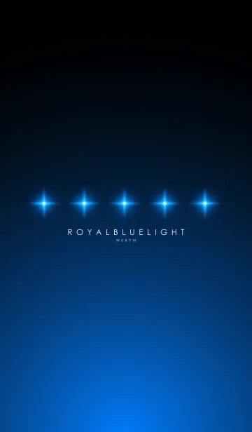 [LINE着せ替え] ROYAL BLUE STARLIGHTの画像1