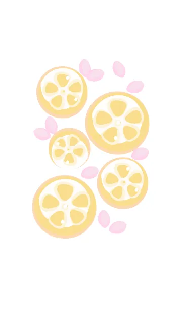 [LINE着せ替え] Sliced lemon theme 83の画像1