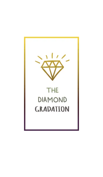 [LINE着せ替え] ザ ダイアモンド グラデーション 19の画像1