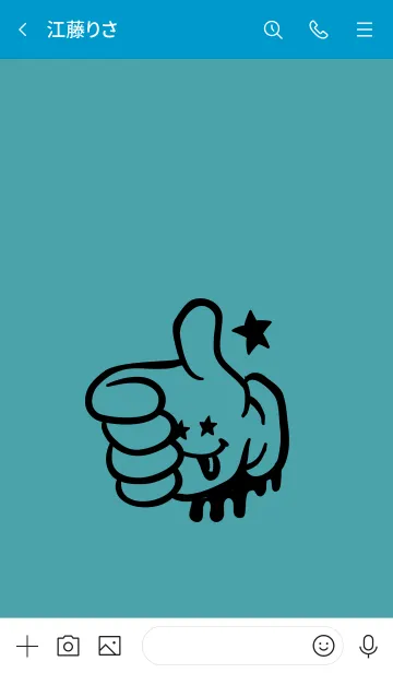 [LINE着せ替え] ドリップ ナイス 19の画像3