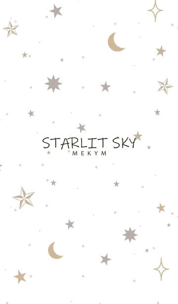 [LINE着せ替え] SIMPLE STARLIT SKY - MEKYM - 30の画像1