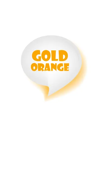 [LINE着せ替え] Gold Orange & White Theme Vr.3 (JP)の画像1