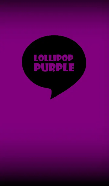 [LINE着せ替え] Lollipop Purple And Black Vr.4 (JP)の画像1