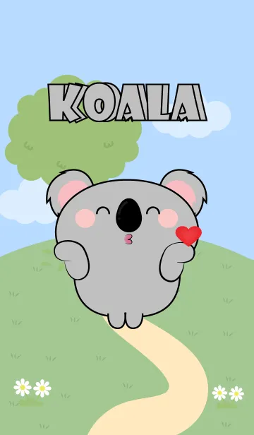 [LINE着せ替え] Love Emotions Koala Theme (JP)の画像1