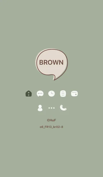 [LINE着せ替え] o6_13_スモーキーMアッシュ ブラウン2-8の画像1