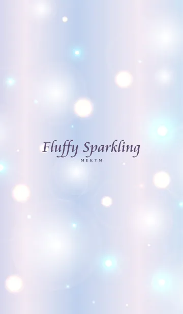 [LINE着せ替え] Fluffy Sparkling - MEKYM - 2の画像1