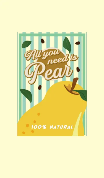 [LINE着せ替え] All you need is Pear！の画像1