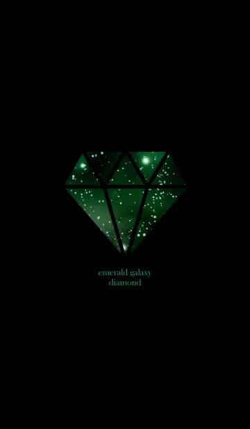 [LINE着せ替え] emerald galaxy diamond 6の画像1