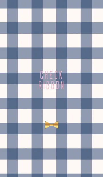 [LINE着せ替え] Check Ribbon 7の画像1