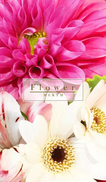 [LINE着せ替え] Flower Flower 30 -MEKYM-の画像1