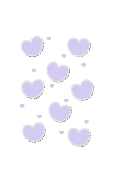 [LINE着せ替え] sweet heart sweet love 101の画像1