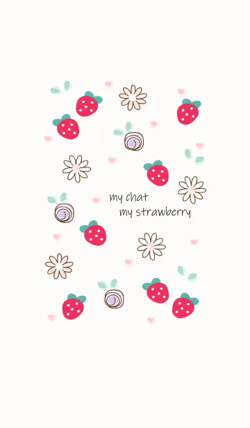 [LINE着せ替え] My chat my strawberry 51の画像1