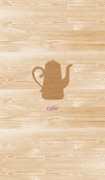 [LINE着せ替え] Let's talk at the cafe 7の画像1