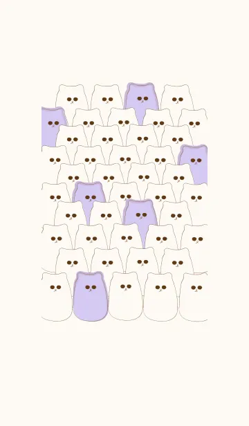 [LINE着せ替え] Group of cute meow meow 113の画像1