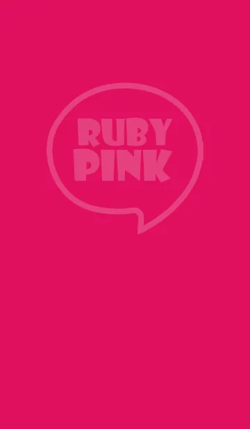 [LINE着せ替え] Love Ruby Pink Theme Vr.6 (JP)の画像1