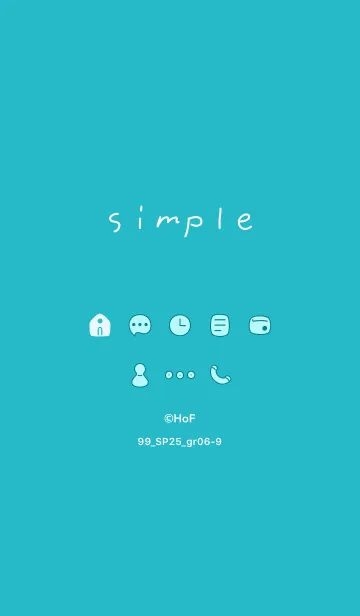 [LINE着せ替え] 99_25_グリーン6-9の画像1